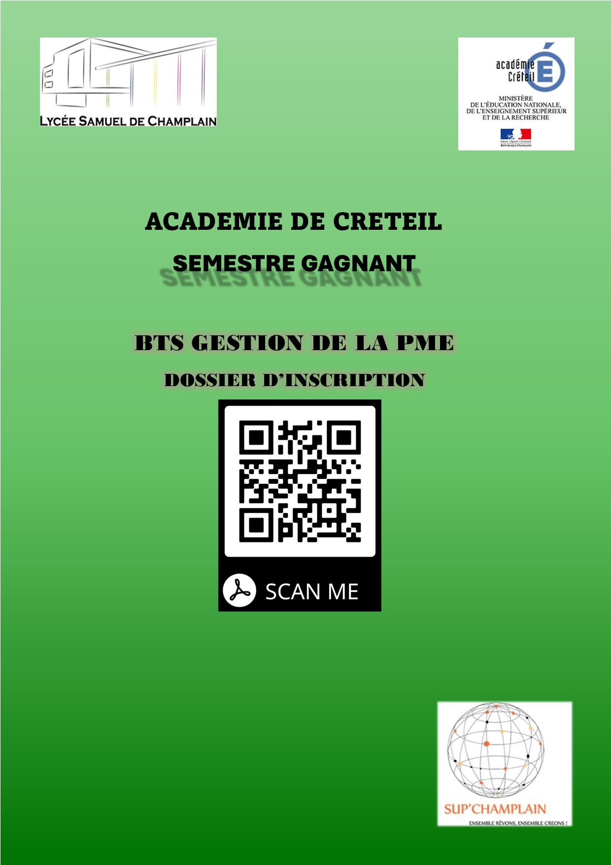 INTEGRER LE BTS SEMESTRE GAGNANT